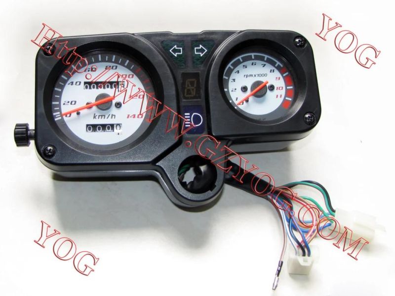 Yog Motorcycle Spare Parts Speedometer for Gn125 Cgl150 Dy110