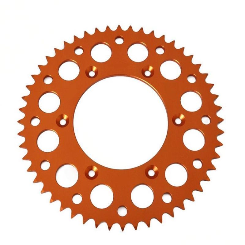 CNC Machining Motorcycle Colour Chain and Sprockets