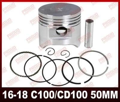 Motorcycle Piston C100/C110/Wave110/C125 Motorcycle Parts High Qulaity Piston