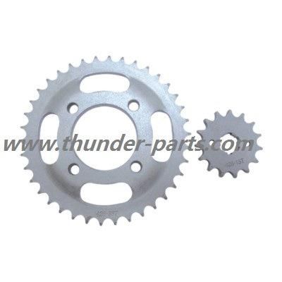 Motorcycle Chain Sprocket Factory/Wheel Set/Kit/Catalina/Corona/Pinon/Moto Repuestos Cgl-125