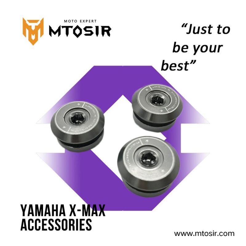 Mtosir Multi-Color Decoration Screws YAMAHA X-Max Motorcycle Accessories Modification Parts Aluminium Alloy Motorcycle Screw