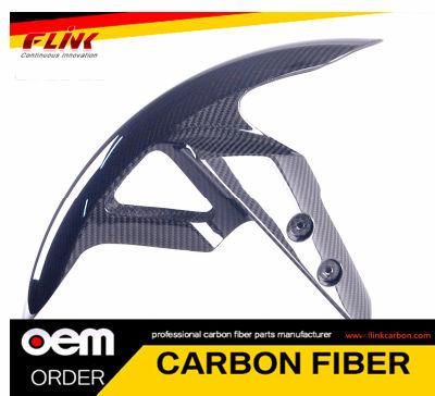 Carbon Fiber Front Fender Motorbike Mudguard for Ducati V4