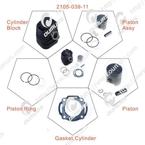 Motorcycle Spare Part Motorcycle Engine Cylinder Kit for YAMAHA Bws100-10370604901