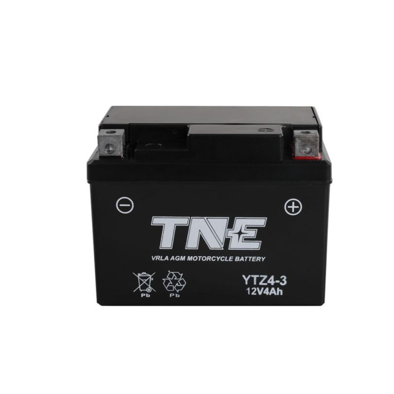 Rechargeable 12V 4ah VRLA AGM Motorcycle Battery for Motor/Scooter/E Bike