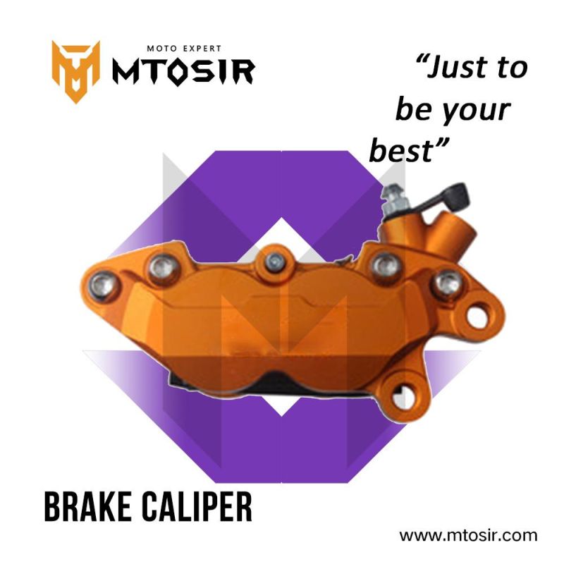 Mtosir High Quality Brake Caliper Fit for Ybr, Honda, Suzuki, Bajaj Different Colours Red Gold Silver Motorcycle Accessories