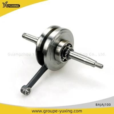 Bajaj100 Motorcycle Engine Spare Parts Crankshaft with Bearings Connecting Rod