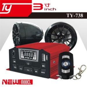 Motorcycle MP3 with Adapter Alarm System 738