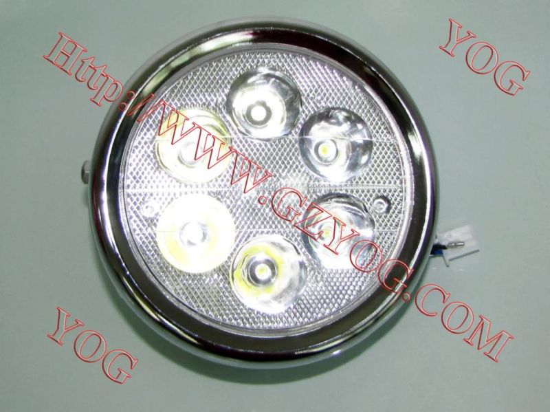 Yog Motorcycle Foco Head Light Headlamp Head Lamp Headlight Gn125 LED
