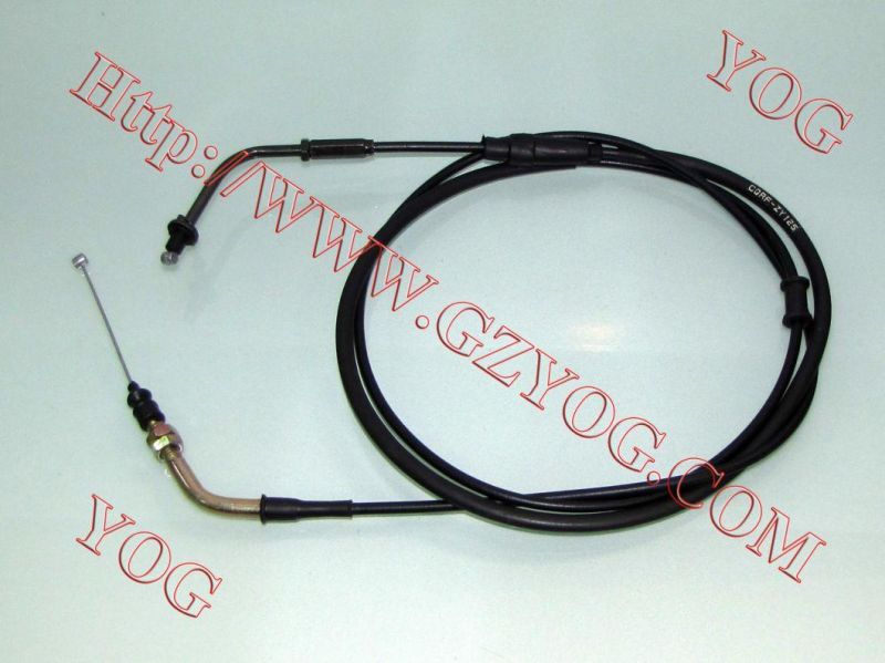Yog Motorcycle Spare Parts Accelerate Throttle Cable Bajaj Bm100 CT100 Discover150