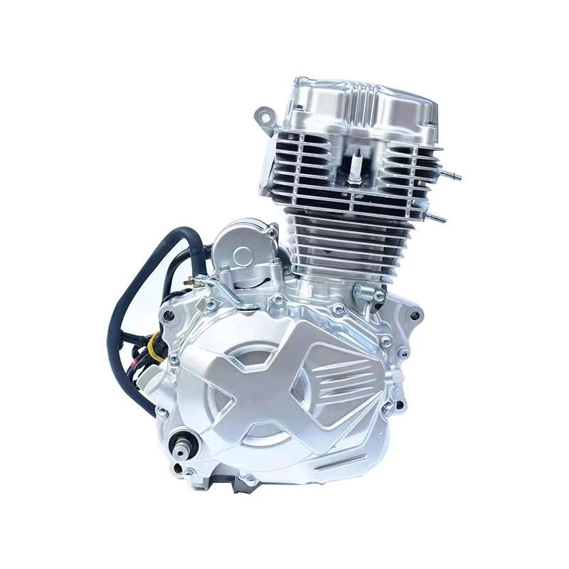 Motorcycle Engine Assembly Scooter Special Reinforced Cg125cc Motorcycle Engine Assembly Lengthened Secondary Shaft Widened Thickened Clutch