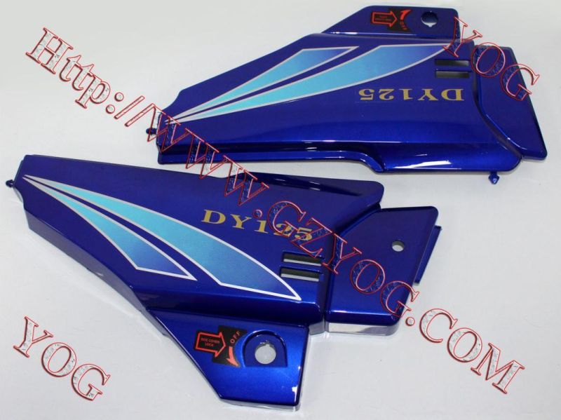 Yog Motorcycle Spare Parts Tank Side Cover for Ranguer150 Tvs Victor Glx125 Gxt200