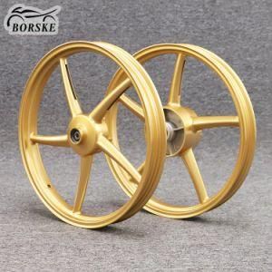 Aluminum Alloy Motorcycle Wheel 17 Inch CNC Casting Tubeless Wheel for YAMAHA LC150 LC 150