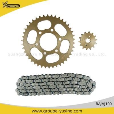 Motorcycle/Motorbike Spare Parts Sprocket Kit+Chain/Transmission Kit for Bajaj100