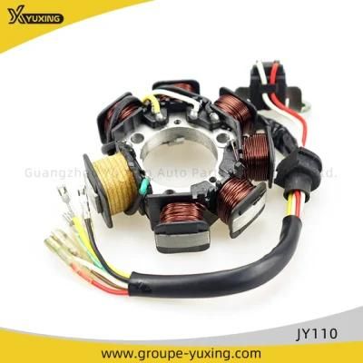 Motorcycle Generator Parts Stator Coil Ignition Engine Stator Magneto Coil for YAMAHA Jy110