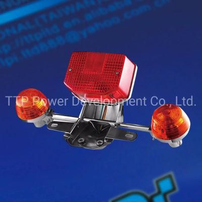 Motorcycle Spare Parts Motorcycle Taillight Assy with Turning Lights, Stop Light, Brake Light