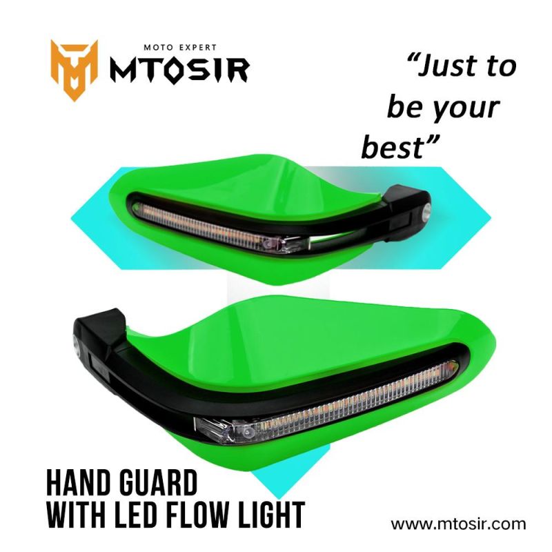 Mtosir High Quality Handguard Cheap Price Colourful Protector with Light Universal Motorcycle Spare Parts Body Parts Motorcycle Accessories Handguard