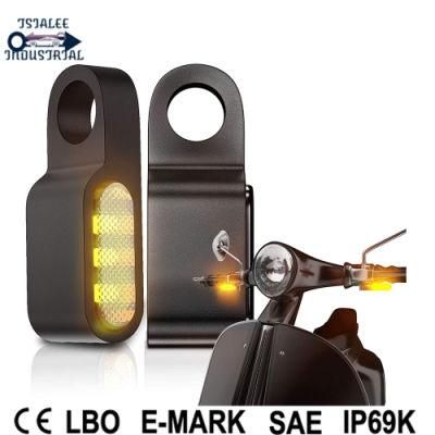 Universal Waterproof Sequential Switch Water Flowing LED Indicators Turn Signals Brake Lights for Motorcycles