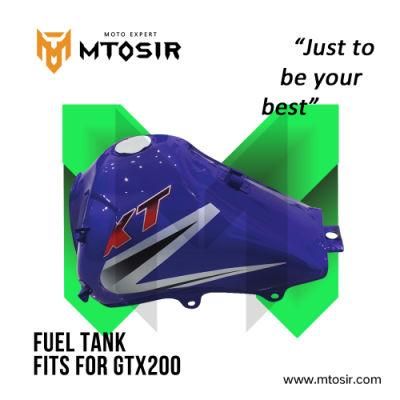 Mtosir Fuel Tank for Qingqi Gtx200 Gy200 Gxt200 High Quality Oil Tank Gas Fuel Tank Container Motorcycle Spare Parts Chassis Frame Parts