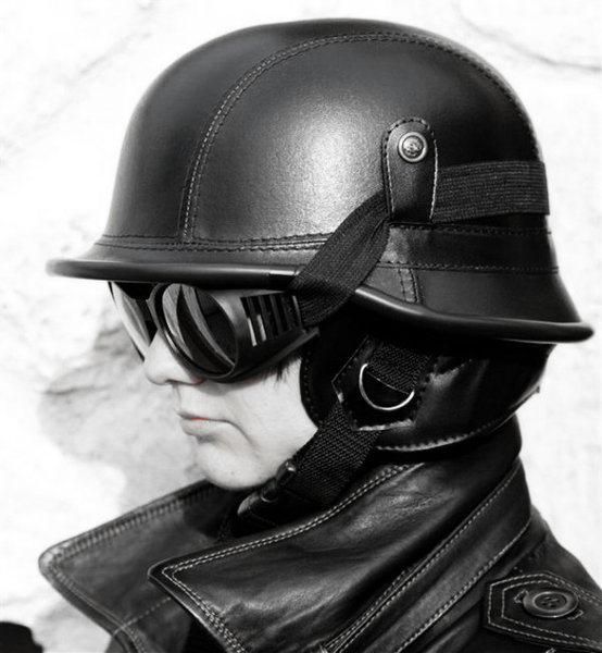 High Quality German Style Motorcycle Helmet Harley Helmet Good Sale, DOT Approved