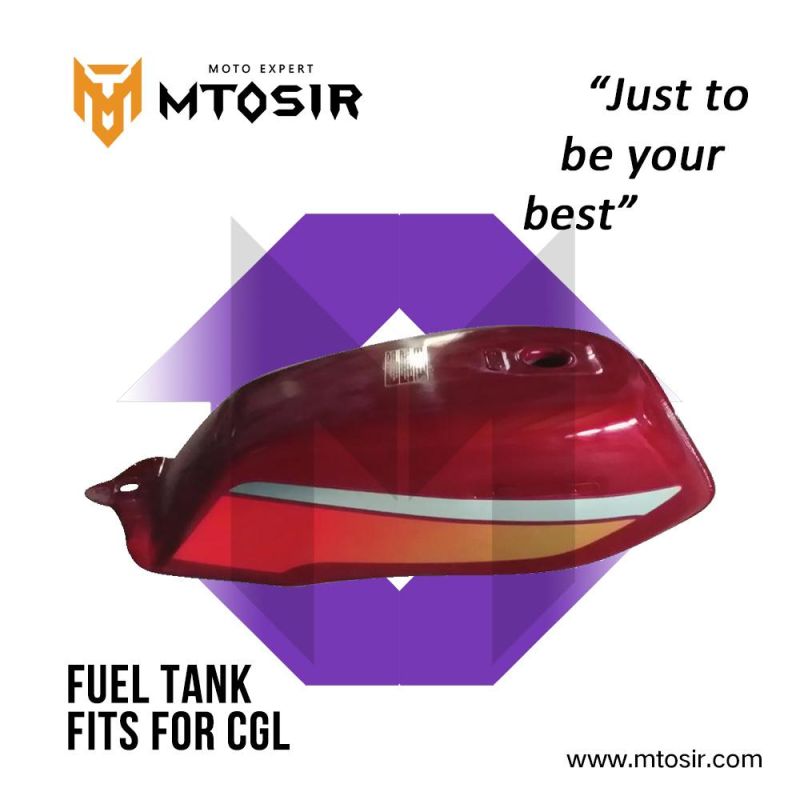 Mtosir Fuel Tank for Honda Cg200 Cg150 Cg125 High Quality Gas Fuel Tank Oil Tank Container Motorcycle Spare Parts Chassis Frame Parts