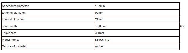 Motorcycle Clutch Friction Rubber Kriss 110