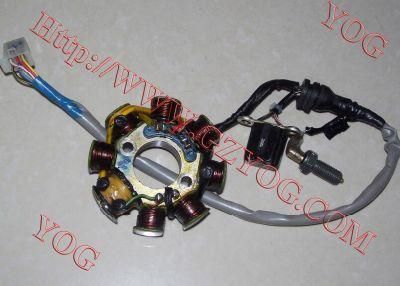 Yog Motorcycle Spare Parts Engine Coil Stator Bajaj Bm100