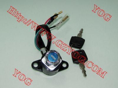 Yog Motorcycle Spare Parts Ignition Switch for Akt125, Milestone, Gya200