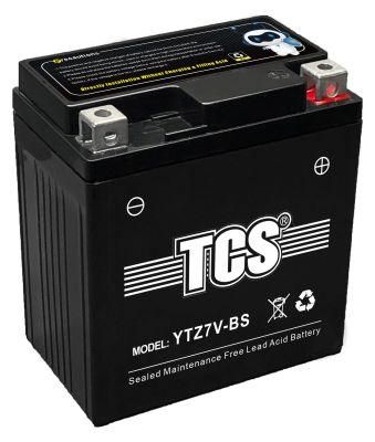 12V 7AH China Sealed Maintenance Motorcycle Battery for Common motorcycle