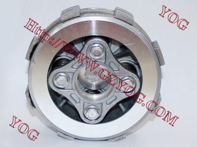 Yog Motorcycle Parts-Center Clutch Comp for Cg125 150 250 Cbf150 YAMAHA Ybr125 Fz16 Suzuki Ax100 Bajaj Boxer Pulsar135 Tvs Star Hlx125