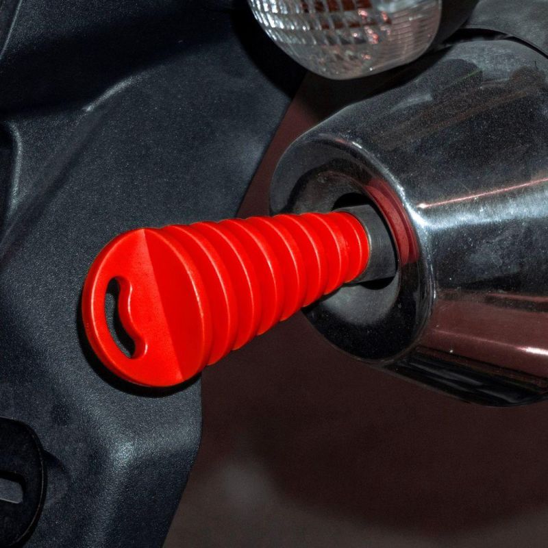 Motorcycle Exhaust Muffler Plug Motor Exhaust Plug Tail Pipe off-Road Silencer Wash Pipe Protector Accessory for Motocross