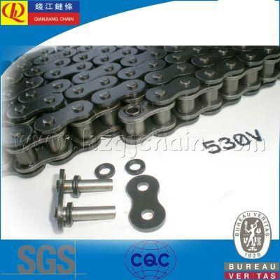 530V Standard Precision O-Ring Motorcycle Chain with Black Plates