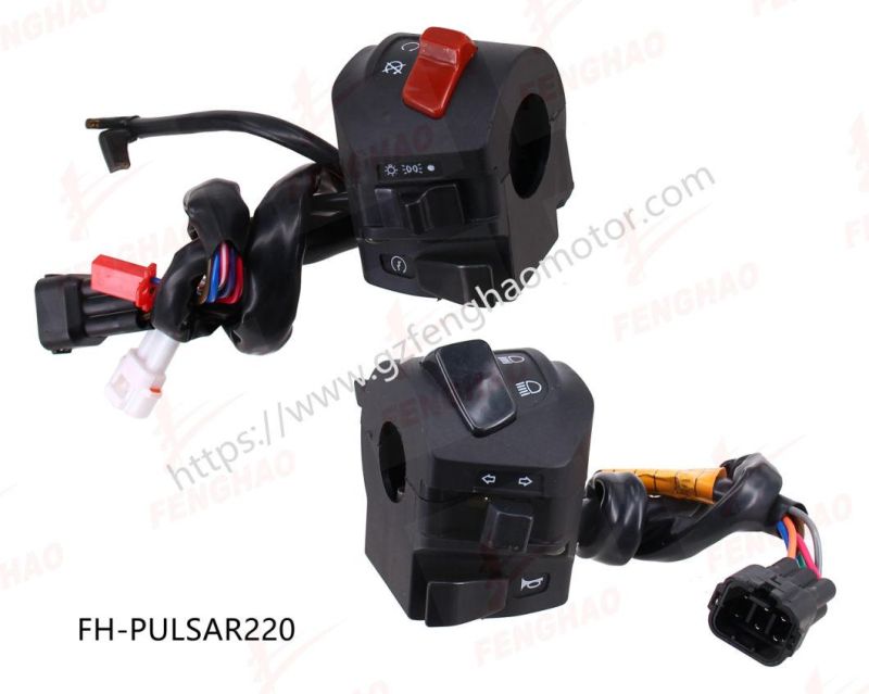 High Quality Motorcycle Parts Handle Switch Bajaj Pulsar135ls/Pulsar200ns/Pulsar220