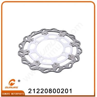 Motorcycle Part Front Brake Disc for Qingqi Gxt200 Genesis Gxt200