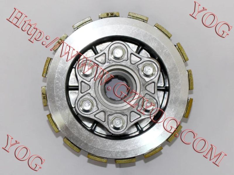 Yog Motorcycle Spare Parts Center Clutch Complete for Dakar200/Cbf150/Cg125