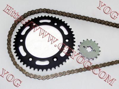 Motorcycle Chain Sprocket Set, Repuestos PARA Motocicletas, Kit De Transmision for Honda Nxr150 Bross150