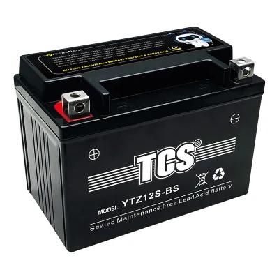TCS Sealed Maintenance Free Motorcycle Battery YTZ12S-BS
