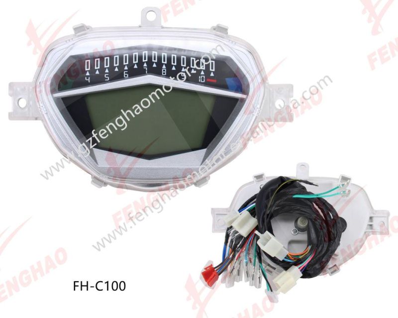 Factory Directly Sale Motorcycle Parts Speedmeter Honda C100/Cm125/Dio