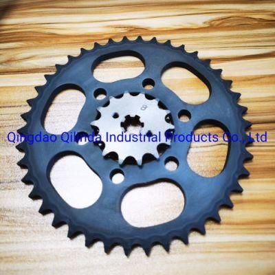 Bajaj100 428h-42t-14t-112L Chain Gear Kit Wheel Set Motorcycles Spare Parts Sprocket