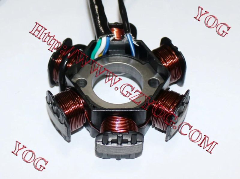 Yog Motorcycle Parts Motorcycle Magneto Coil/Stator Comp for Italika Ds125 (STATOR COMP. W/PLATE)