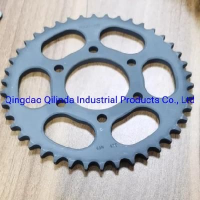 Bajaj100 Steel 45# Thickness 7mm Chain Gear Kit Set Motorcycles Parts Sprocket