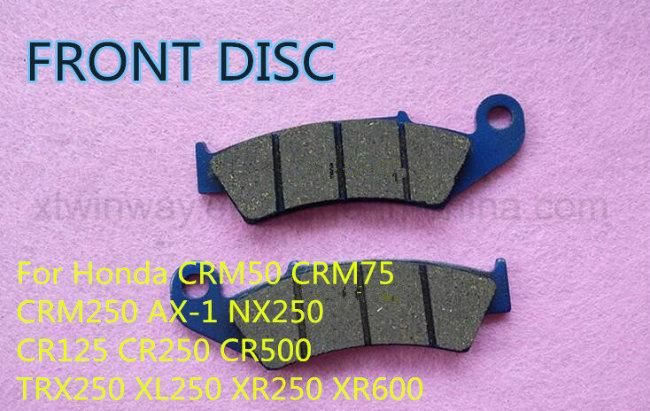 Ww-1036 Crm-250r/XL-200 Motorcycle Front Disc Brake Pad