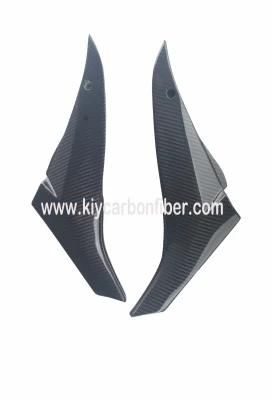 Carbon Fiber Tank Side Panel Covers for Kawasaki Zx10r