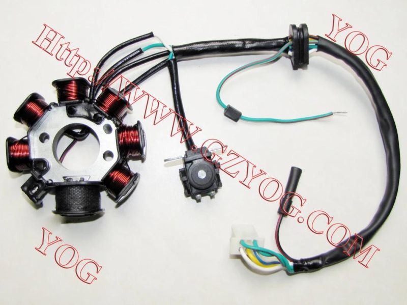 Yog Motorcycle Spare Parts Corona Bobina Magneto Coil for Titan2000 CB110 Dio50zx