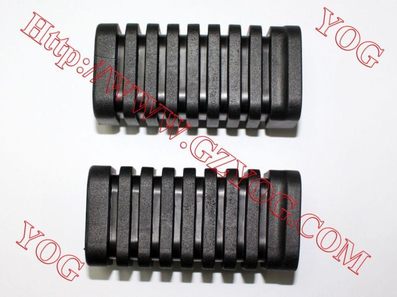 Motorcycle Spare Part Front Footrest Rubber for Bajaj Boxer, CB125ace, Tvs Star