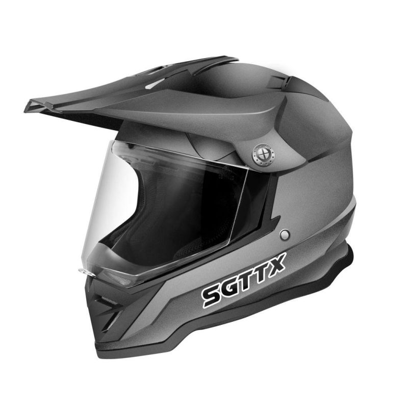 Anti-Wind Single Visor ECE Std High Quality Helmets OEM Available Mx Helmets M3-819-7 Sgttx Helmets