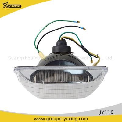 China Factory Motorcycle Spare Parts Motorcycle Headlight for Jy110