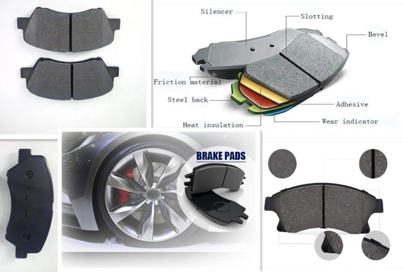 China Wholesale Automobile Car Parts Disc Brake Pad