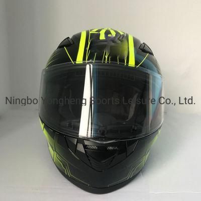 ECE Approved Dual Visor/Sun Visor Full Face Motorcycle Street Bike Helmet