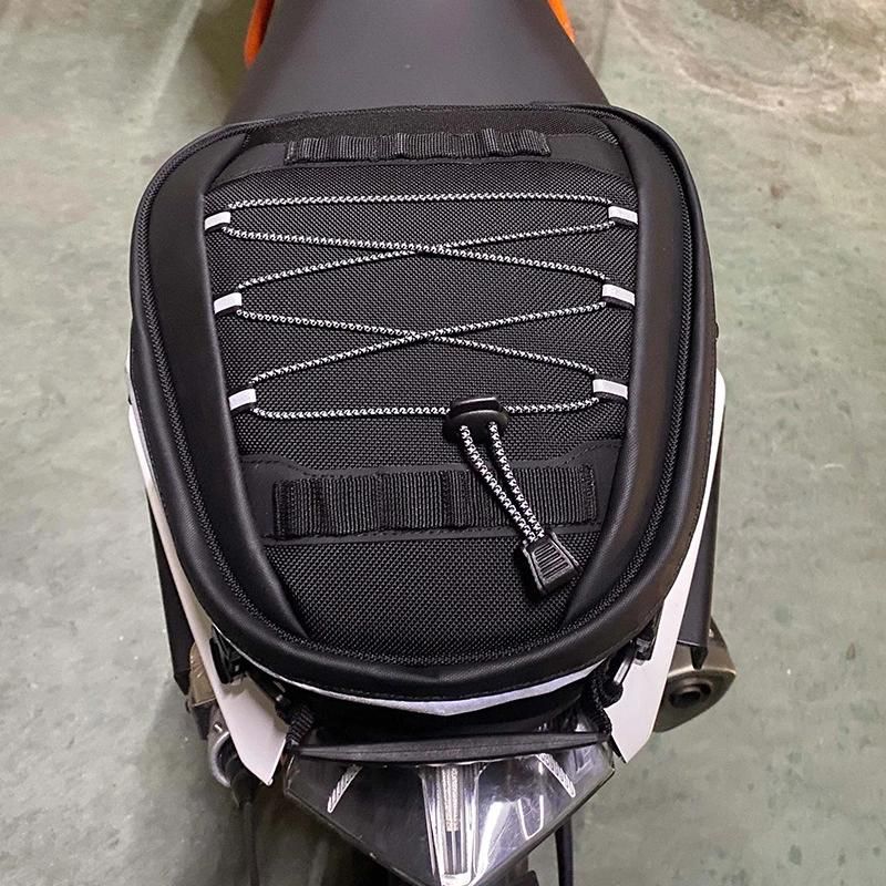 Fashion New Motorcycle Tail Bag Helmet Backpack