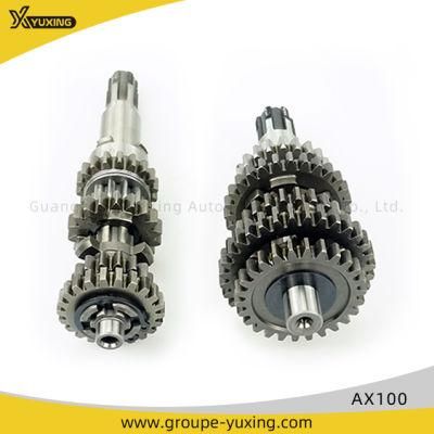 Factory Low Carbon Alloy Steel Motorcycle Engine Parts Main and Counter Shaft